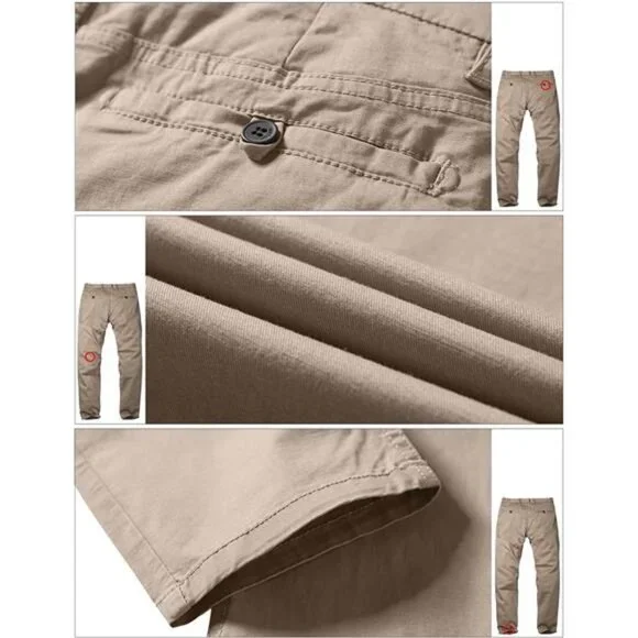 Men's Slim Tapered Stretchy Casual Pants